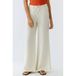 OUI High Waist Wide Leg Jeans Ecru