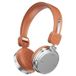 Erazer Casque sans fil rétro Erazer R1 avec réduction active du bruit (ENC) - Couleur café