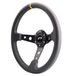 Simoni Racing Stage Universeel sportstuurwiel van carbonlook-leer