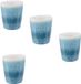 H&S Decoration Excellent Houseware Melamine Blauwe Beker - 4 stuks