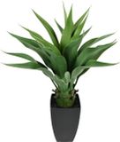 Flair Flower Agave in pot, kunststof, groen, 70 x 45 x 45 cm