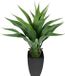 Flair Flower Agave in pot, kunststof, groen, 70 x 45 x 45 cm