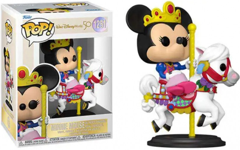 Funko Disney World 50th Anniversary Pop Vinyl: Minnie on Carrousel