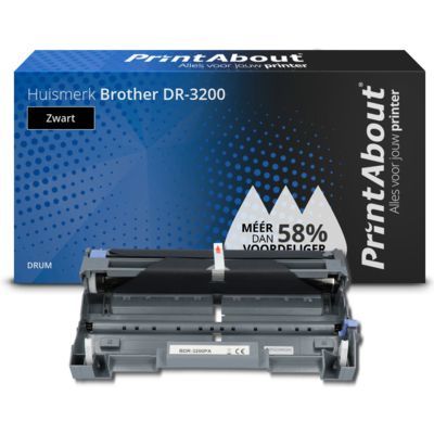 PrintAbout Brother DR-3200 Drum Zwart | Compatibel