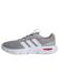 adidas Cloudfoam Flex Laces Shoes Herenschoenen, Mgh Solid Grey/Ftwr White/Better Scarlet, 43 1/3 EU