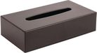 Bolero Zwarte rechthoekige tissue box