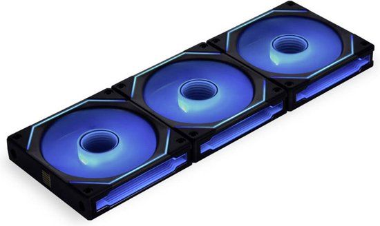 Lian Li Uni Fan SL-INF 120 RGB Triple Pack - Black