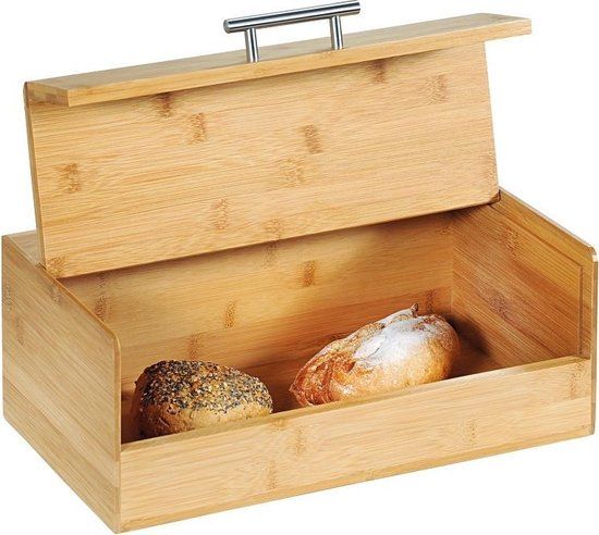 Kesper FSC® Bamboo Bread Box - 36x20x14cm