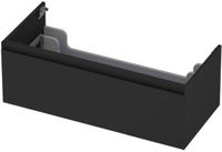 INK - Onderkast 1 Lade Greeploos Gelakt 45gr - 1000x450x350 Mm - Mat Zwart