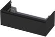 INK - Onderkast 1 Lade Greeploos Gelakt 45gr - 1000x450x350 Mm - Mat Zwart