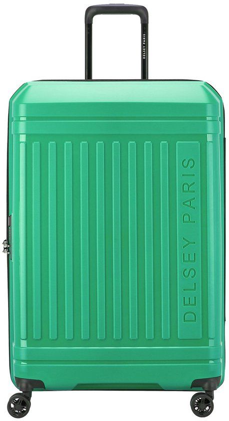 Delsey Lutece SE Spinner 75 cm - Uitbreidbaar 99/105 liter - 75x49x32/34 cm - mint