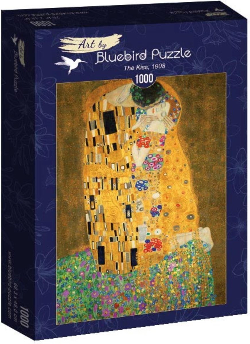 Art by BlueBird Puzzel Gustave Klimt The Kiss 1000 stukjes