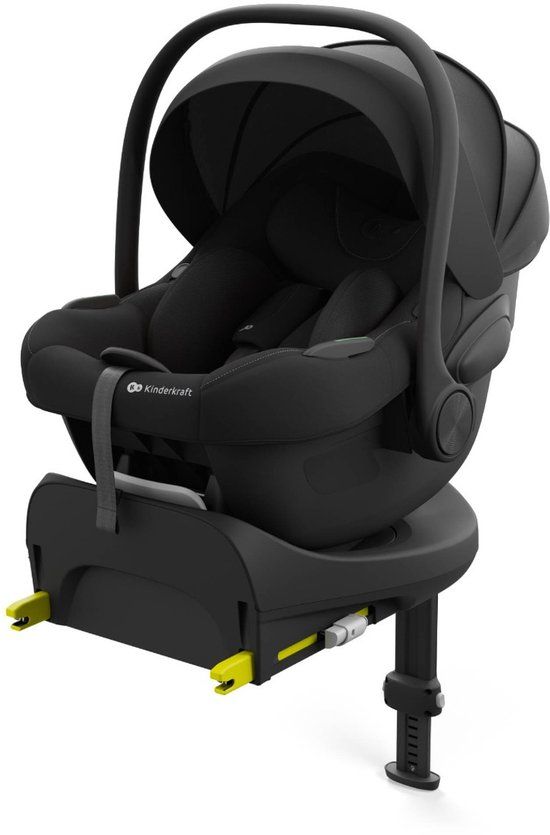 Kinderkraft ENDURA SAFE FX - ISOFIX-base - Met steunpoot - Zwart