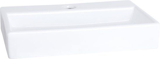 Differnz Flat Small Fontein - Ceramic White - 38x24x7cm