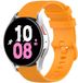 Strap-it bracelet en silicone pour montre connectée - Samsung Galaxy Watch 5 - 44mm - Orange