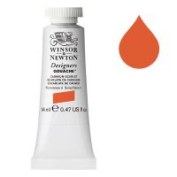Winsor & Newton Designers Gouache - Cadmium Scarlet - 14 ml