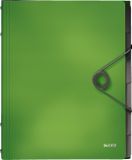 LEITZ ordnersmap Solid A4 PP 6 vakken lichtgroen