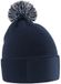 Beechfield Bonnet Snowstar Patch Enfant - French Navy/Light Grey - 3-8 ANS