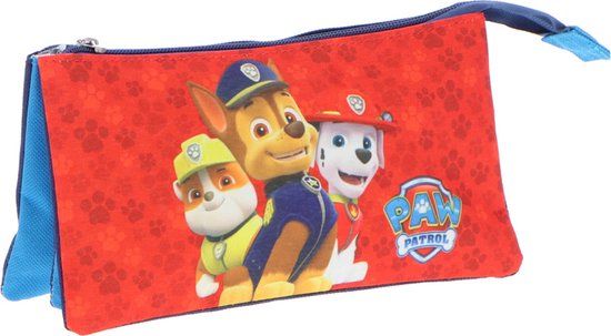 PAW Patrol Etui - Pennenetui voor Kind - Rechthoekig - Meerkleurig - Stof