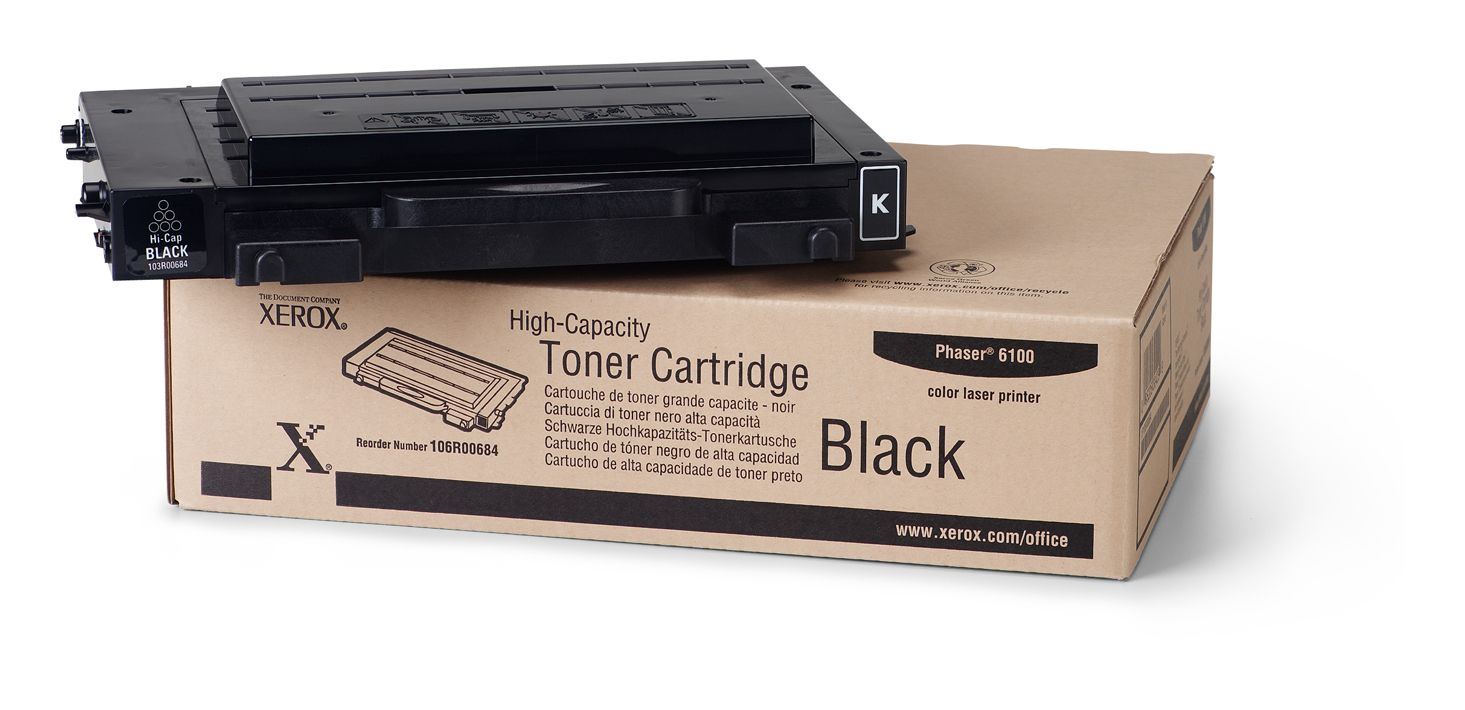Xerox 106R00684 - Zwarte tonercartridge - 7.000 pagina's - voor Phaser 6100