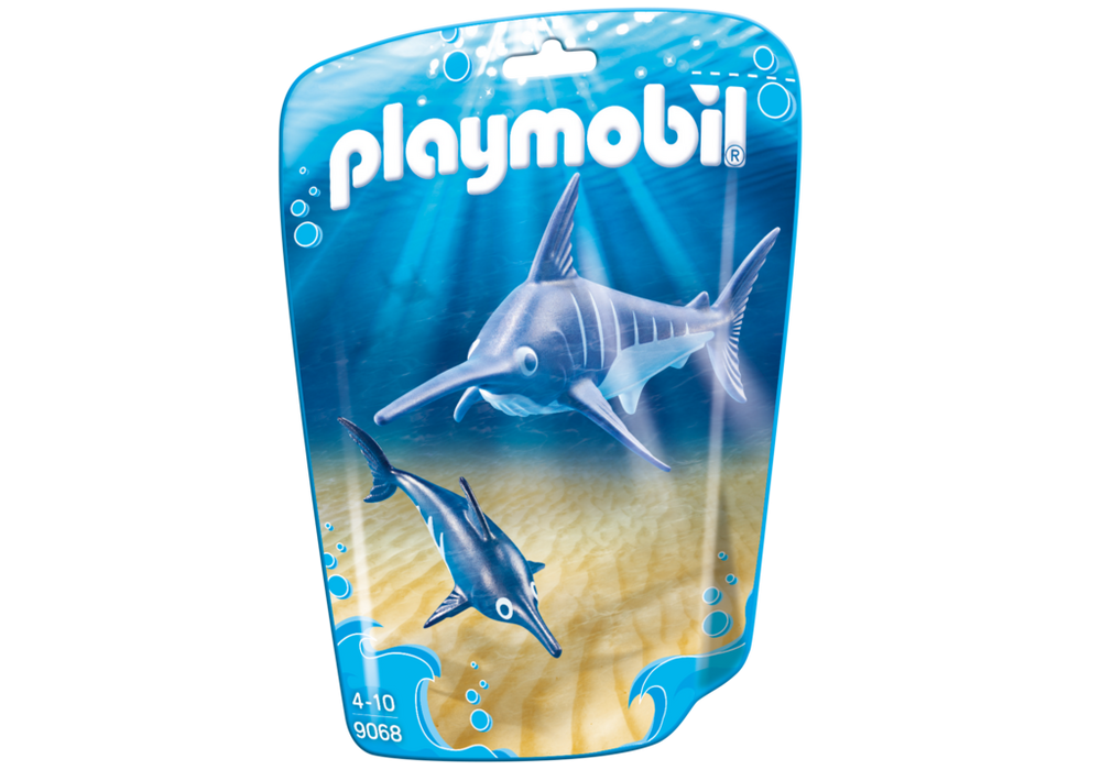 playmobil FamilyFun Swordfish with Baby
