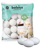 Bolsius - Drijvende kaarsen - Wit - Zak met 20 stuks