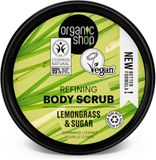 Organic Shop Body Scrub Lemongrass - 3 x 250 ml - Voordeelverpakking