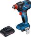 Bosch Professional Bosch GDX 18V-200 Professional accu-slagschroevendraaier 18 V 200 Nm borstelloos + 1x ProCORE-accu 4,0 Ah - zonder oplader