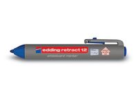 Edding Retract 12 markeerstift 10 stuk(s) Blauw