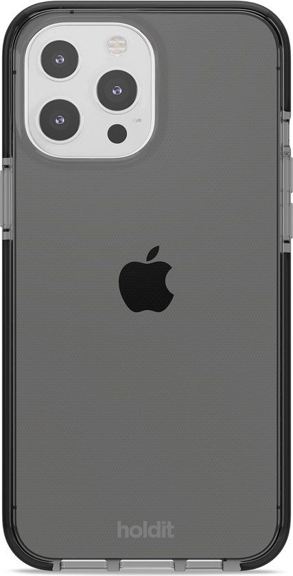 Holdit Seethru Case Zwart Apple iPhone 13 Pro Max