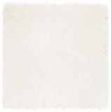 vidaXL Tapijt van imitatie schapenvacht TAFALLA Wit 160 x 160 cm