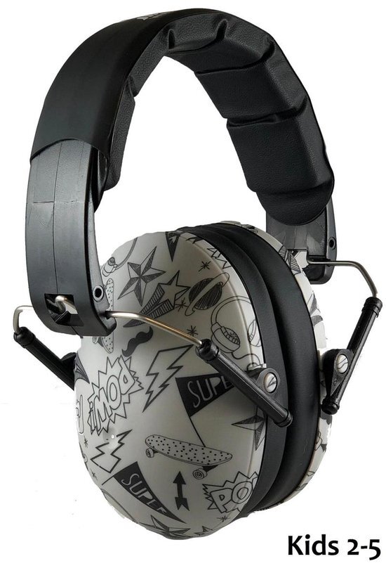 Banz Banz Kidz Graffiti Earmuffs - Gehoorbeschermers - SNR21db