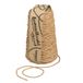 Halbach Seidenbänder Gerecycled katoenen koord, breedte 2 mm, lengte 150 meter, duurzaam katoenen garen voor macramé of doe-het-zelf handwerk, kleur: grijsbeige