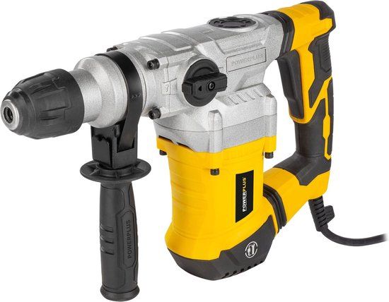 Powerplus POWX11721 Elektrische Klopboormachine - 1200W - 4 in 1 - SDS-plus - Incl. Accessoires