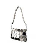 MAS1 Sac bandoulière 'CH Steel Chain' blanc