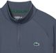 Lacoste Essentials Sh0198 7ez Grey Polyester Zip-up Hoodie for Women