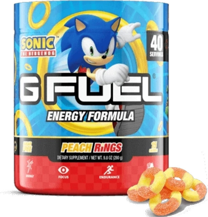 GFuel GFuel Energy Formula - Peach Rings Tub
