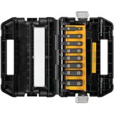 DEWALT DW22838 Slagmoersleutelset, SAE, 3/8-inch, 10-delig
