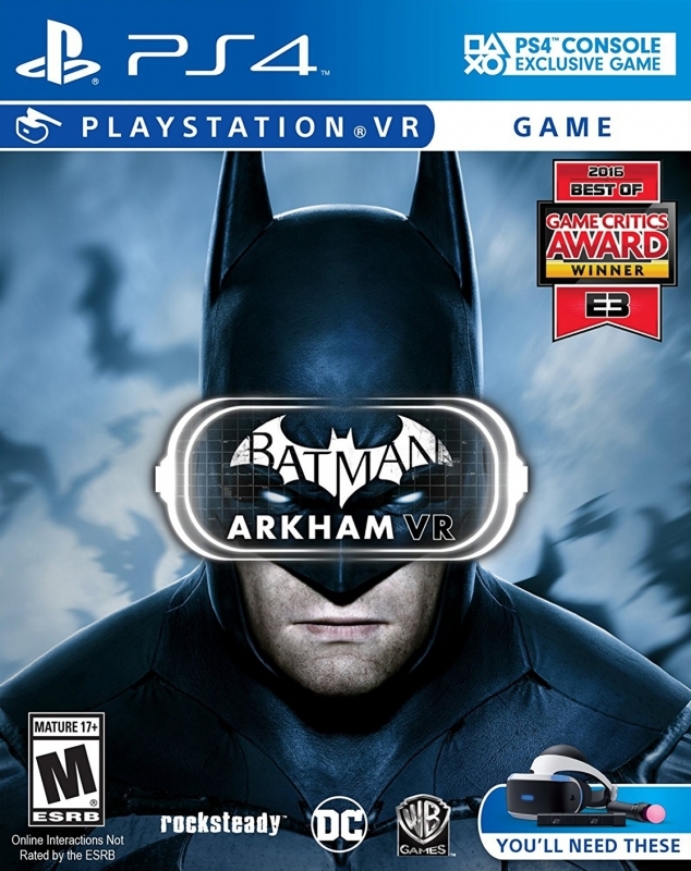 Warner Bros. Interactive Batman Arkham VR (PSVR required) PlayStation 4