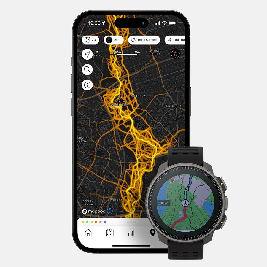 Suunto Vertical Solar GPS Sporthorloge 49 mm Zwart