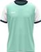 Jako Dynamic Shirt Korte Mouw Heren - Munt / Wit / Marine | Maat: XL