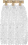 Inge-glas Inge Christmas Goods Kerstslingers - 3x - wit - folie - 270 cm
