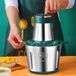 Sans marque Hachoir électrique - 2000W - Acier inoxydable - 2L - Compatible légumes