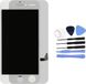 Merkloos AA+ LCD scherm voor Apple iPhone 7 - Wit + Tools & Screenguard