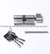 Oxloc Cylindre de porte 45/50 mm Nickel SKG 2**