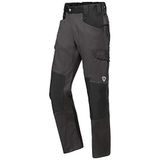 BP Heren werkbroek werkbroek heren antraciet/zwart, 225,00 g/m² stretch stofmix 58 liter antraciet zwart 1826-033-5632-58l
