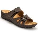 Pédiconfort Sabots femme chiné à fermeture velcro