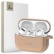 Tech-Protect câble en silicone pour Apple AirPods Pro 1/2, Caffe Latte