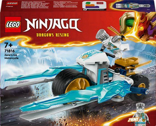 LEGO NINJAGO® - Zane's Ijsmotor 71816 - Bouwset - 7+ jaar