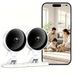 Caméra intérieure - WiFi - 1080p - Audio bidirectionnel - Lot de 2